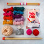 'You Can' Wall Hanging Knitting Kit, thumbnail 8 of 10