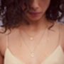 Asha Hamsa Necklace Gold, thumbnail 2 of 2