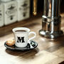 Personalised Espresso Cup And Saucer, thumbnail 2 of 5