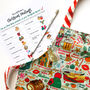 Christmas Children's Apron And Quiz Gift Set, thumbnail 2 of 7