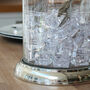 Etched Ice Bucket With Tongs, thumbnail 2 of 3