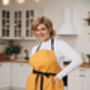 Potters Split Leg Linen Apron With Pockets, thumbnail 8 of 12