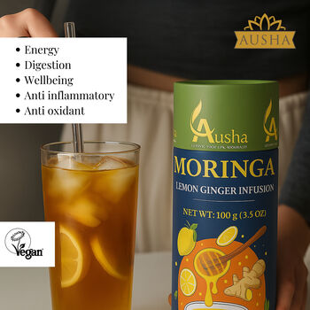 Moringa Lemon Ginger Tea 100g, 7 of 7