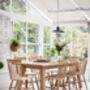 Oak Veneer Dining Table, thumbnail 4 of 4