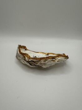 Bee Print Oyster Shell Ring Dish, 4 of 4