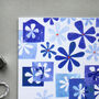 Blue Flowers Card For Her, thumbnail 6 of 8