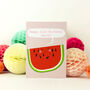 Personalised Watermelon Greetings Card, thumbnail 1 of 4