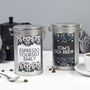 Personalised Coffee Gift In Tin, thumbnail 2 of 6