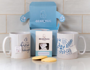 Tea Hug Gift Box – English Breakfast Tea, Shortbread And Mug, 6 of 8