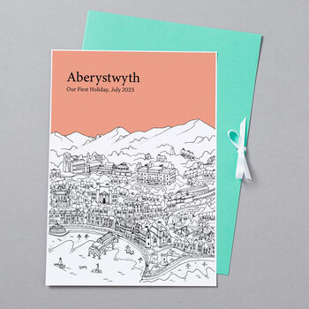 Personalised Aberystwyth Print, 4 of 9