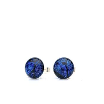 Sapphire Blue Stud Earrings For Birthdays, 7 of 9