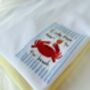 If Crabby Return To The Beach Embroidered T Shirt, thumbnail 3 of 6