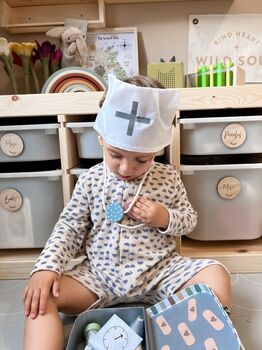 Personalised Silver Doctors Toy Case, 3 of 9
