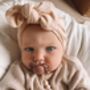 Baby Girl Turban Newborn To 12 Months, thumbnail 1 of 10
