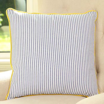 Extra Large Striped Scatter Cushion, 3 of 6