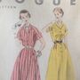 Cotton Tote Shoulder Bag With Vintage Vogue Sewing Pattern Print, thumbnail 3 of 6