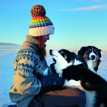 Glacier Rainbow Reflective Super Bobble Hat, 4 of 5