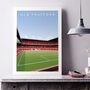 Manchester United Old Trafford Stretford End Poster, thumbnail 1 of 8