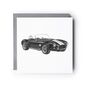 Ac Cobra – Classic Car Greeting Card Illustration, thumbnail 2 of 6