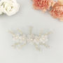 Pearl Floral Hair Vine, thumbnail 2 of 11