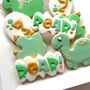 Dinosaur Party Biscuit Favours / Set Of 12 Biscuits, thumbnail 5 of 5