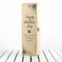 Personalised Floral Mother's Day Wine Box, thumbnail 7 of 10