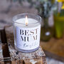 Best Mum Personalised Mothers Day Candle, thumbnail 3 of 6