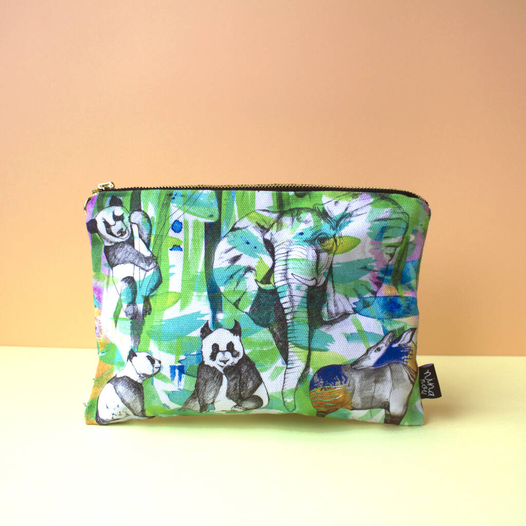 jungle print cotton bag by nina nou | notonthehighstreet.com