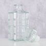 Clear Glass Whisky Bottle, thumbnail 1 of 7