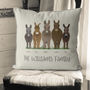 Personalised Donkey Family Cushion, thumbnail 4 of 7