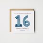 Personalised 60th Birthday Card *Age/Colour Options, thumbnail 4 of 5