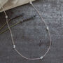 Rainbow Moonstone Dewdrop Necklace, thumbnail 1 of 5