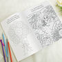 Personalised Pink A4 Wedding Activity And Colouring Book For Kids, thumbnail 5 of 7