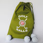 Personalized Golf Ball Bag, thumbnail 7 of 12