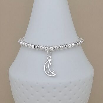 Personalised Eid Moon Charm Bracelet, 3 of 5