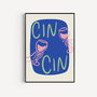 Cin Cin Illustrated Art Prints, thumbnail 1 of 6