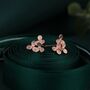 Hydrangea Blossom Cluster Stud Earrings, thumbnail 4 of 12