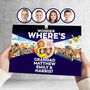 Personalised Grandad Photo Gift Book 'Wonder Where’s Grandad And Three Grandchildren', thumbnail 1 of 9