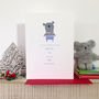 Babys First Christmas Or Pick Your Message Koala Card, thumbnail 2 of 11