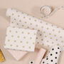 Star Print Luxury Wrapping Paper, thumbnail 2 of 3