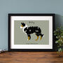 Personalised Collie Dog Print, thumbnail 1 of 4