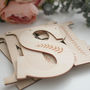 Mr And Mrs Bunting In Wooden Letters For Wedding, thumbnail 3 of 6