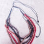 Layered Wooden Bead Statement Necklace, thumbnail 3 of 3