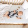 Organic 100% Cotton Cot Bed Fitted Sheet, thumbnail 2 of 4
