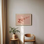 Zzz Goodnight Print, thumbnail 3 of 12