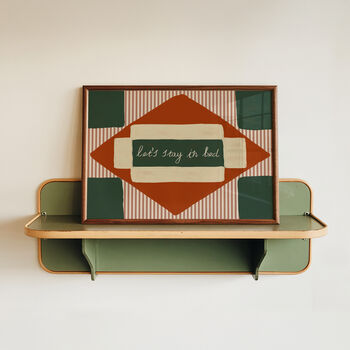 Let's Stay In Bed Stripe Print, 2 of 11