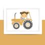 Personalised Tractor Print, thumbnail 5 of 5