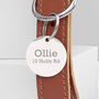 Personalised Classic Leather Dog Collar With Tag, thumbnail 12 of 12