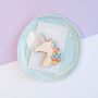 Wooden Unicorn Brooch With Rainbow Mane, thumbnail 2 of 7