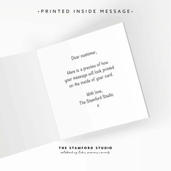 Personalised Heart Anniversary Card, 4 of 4